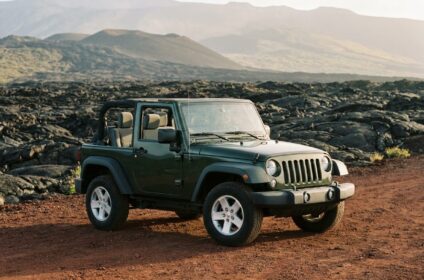 Jeep Wrangler 4x4 rental on the Big Island