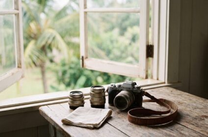 Camera and lens rental kit on Maui