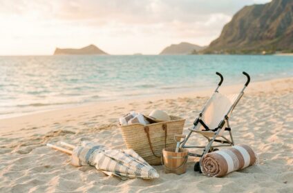 Family and beach gear rental bundle on Oahu