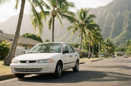 Economy sedan rental on Oahu